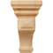 Ekena Millwork 4"W x 4 3/4"D x 8"H Small Woodruff Wood Corbel, Red Oak CORW04X04X08WFRO - alternate 2